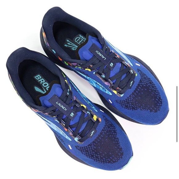 NEW Brooks Launch 9 REFLECTIVE (B) men’s Sz 13 Running Shoes Sneakers Multicolor - Picture 12 of 13